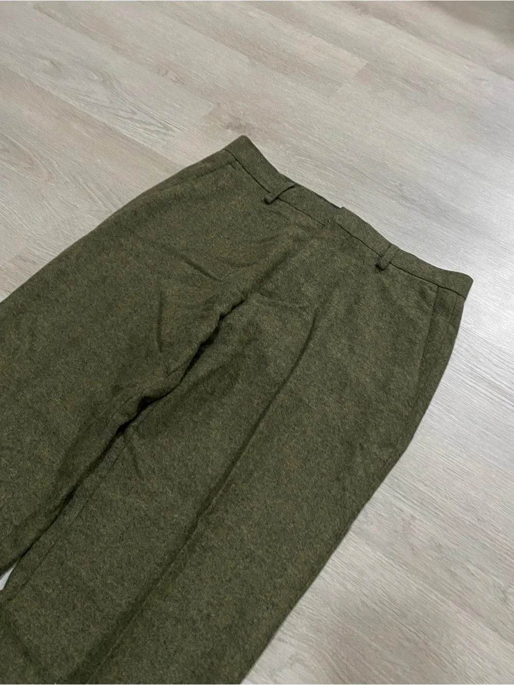 NEW J. Crew Slim-fit Thompson Suit Dress Pants Donegal Wool Forest Green‎ 29x32